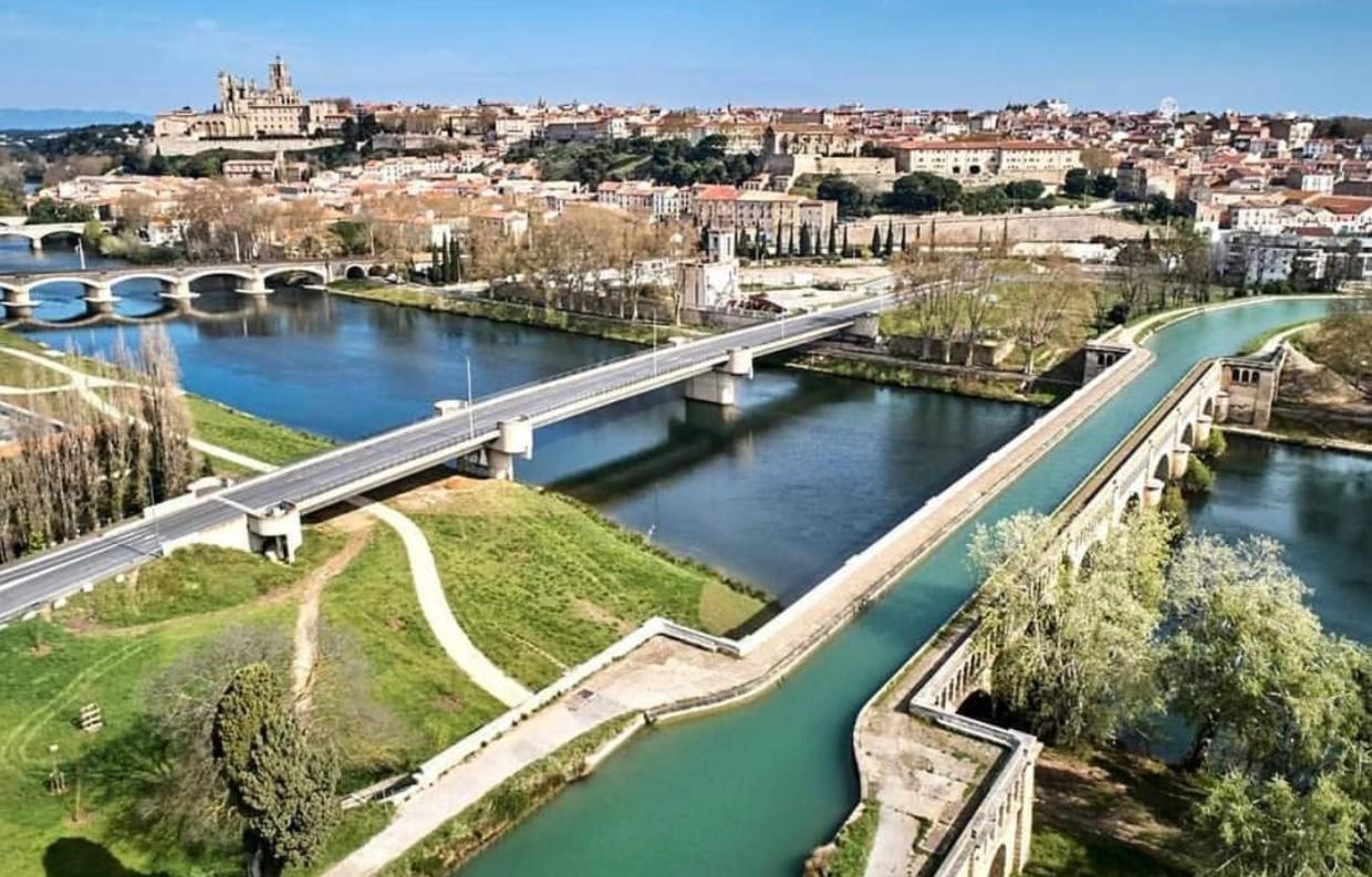 Liberte 1 - T2 Proche Gare Et Centre Commercial Polygone- Beziers- Wifi- Tv Connecte Exterior photo
